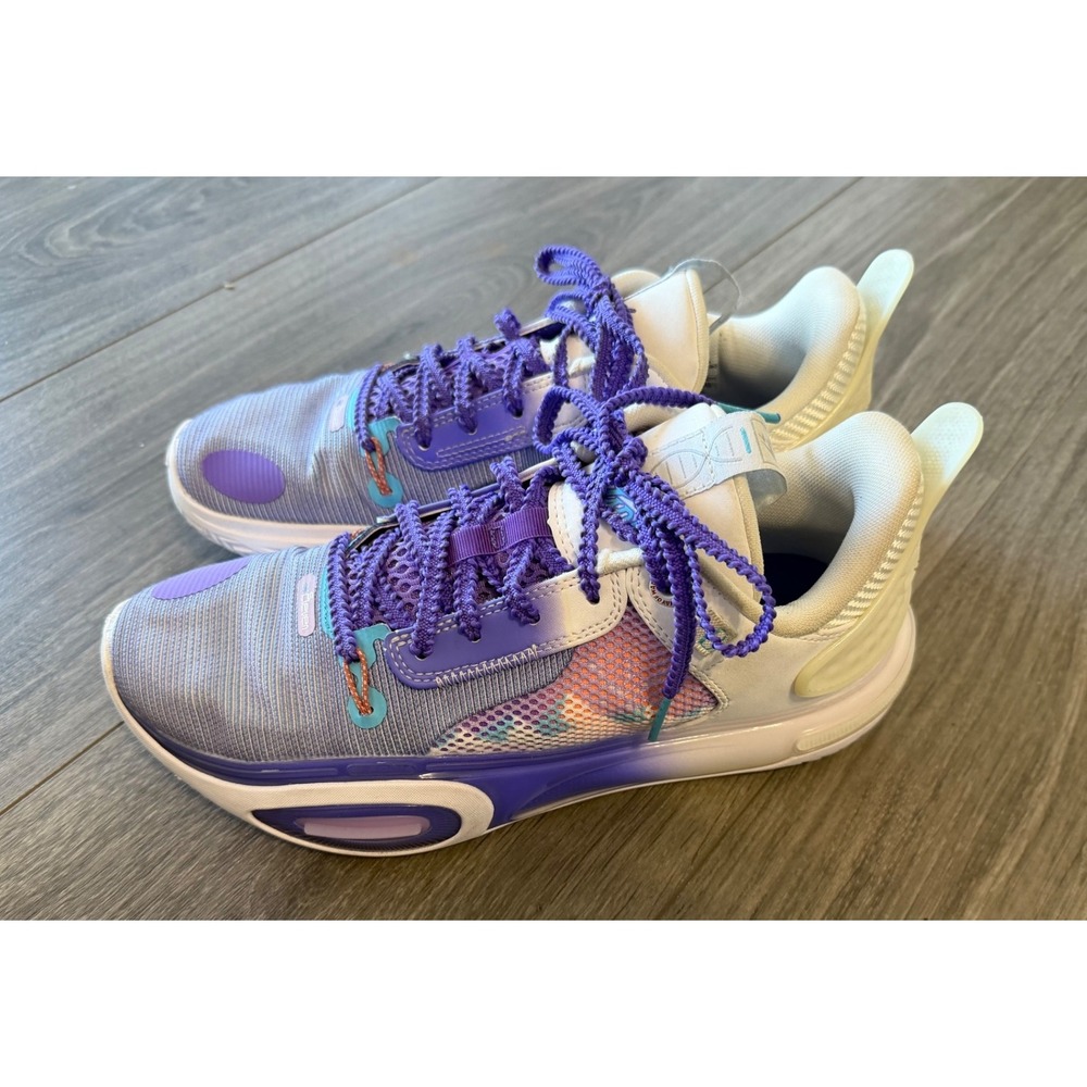 Li-Ning Wade All City 11 Snowberg Mens Size 7 Basketball Shoes Purple Sneakers